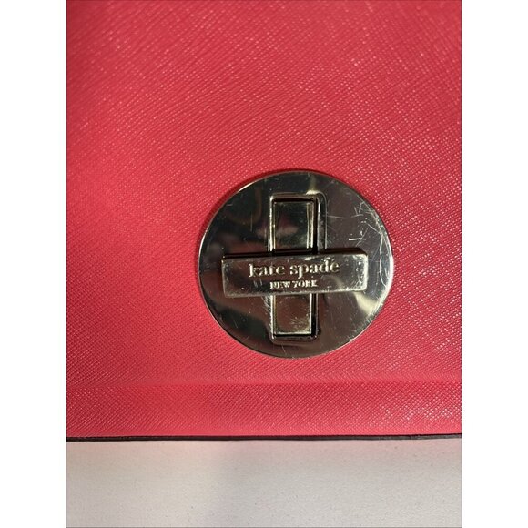 Kate Spade Pink Leather Small Crossbody Newbury Lane Sally Shoulder Handbag - Picture 12 of 13